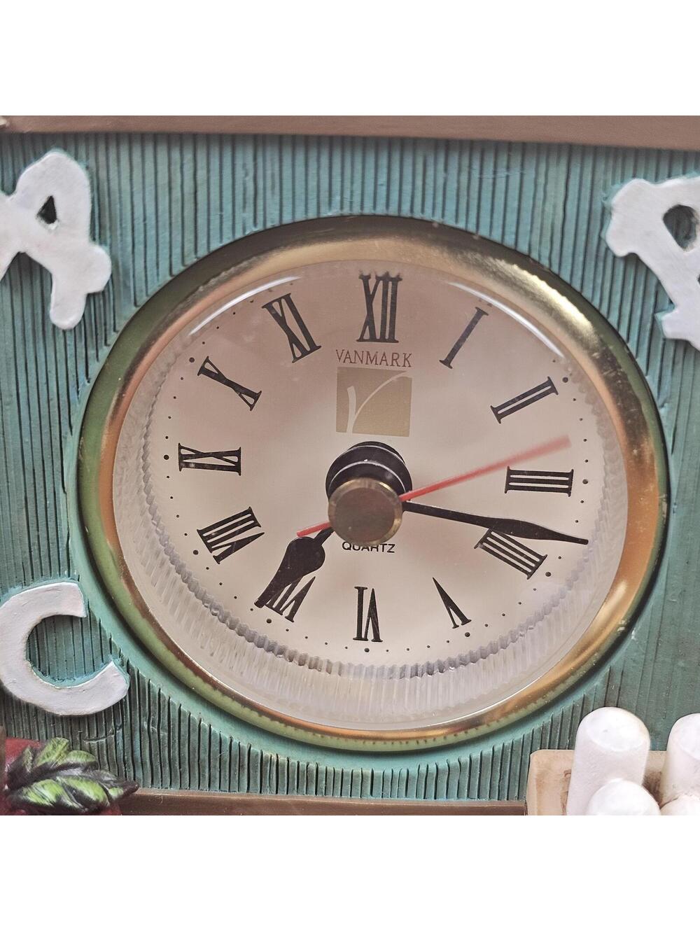 Vanmark I Love to Teach Desk Clock Masters of Learning 2000 Working - Picture 5 of 10